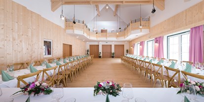 Eventlocation - geeignet für: Hochzeit - Österreich - Kölbl Saal in der Klangwerkstatt Zloam - Narzissendorf Zloam