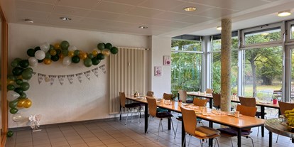 Eventlocation - Fußboden: Parkettboden - Schwäbische Alb - Cafeteria Melber