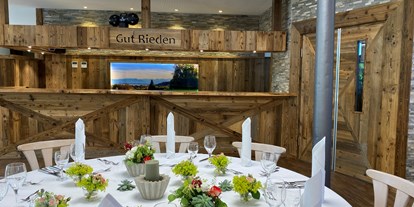 Eventlocation - Gastronomie: Eigenes Catering möglich - Aschheim - Gut Rieden Festsaal