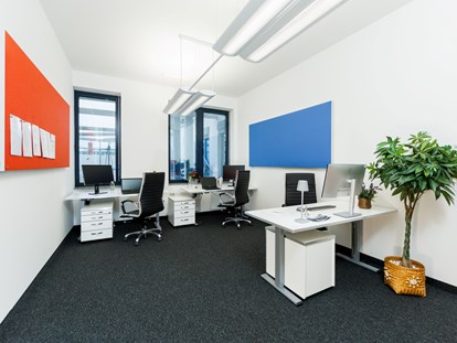 Eventlocation - geeignet für: Coworking - Büros jeder Größe - komplett möbliert, inkl. Büroinfrastruktur und Technik sowie Fullservice - in den e4cos work psaces München - ecos work spaces München