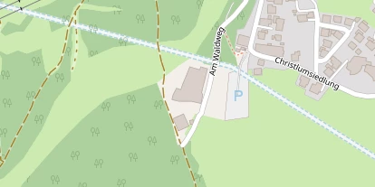 Location auf Satellitenbild