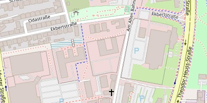 Location auf Satellitenbild