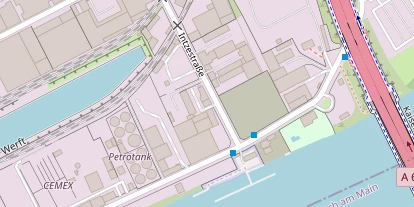 Location auf Satellitenbild