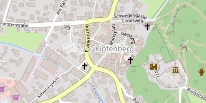 Location auf Satellitenbild