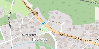 Location auf Satellitenbild