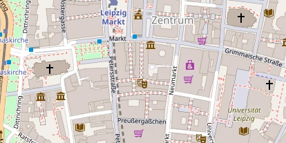 Location auf Satellitenbild
