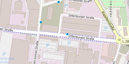 Location auf Satellitenbild