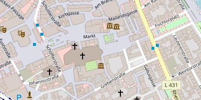 Location auf Satellitenbild