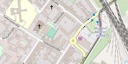 Location auf Satellitenbild