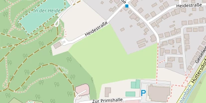 Location auf Satellitenbild