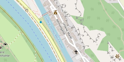 Location auf Satellitenbild