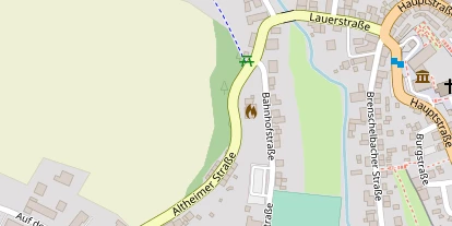 Location auf Satellitenbild