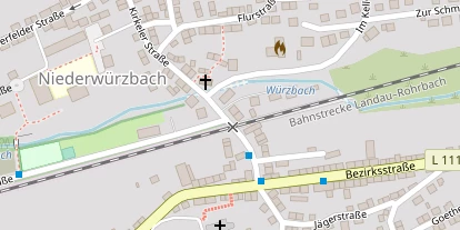 Location auf Satellitenbild