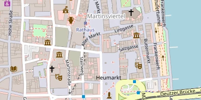 Location auf Satellitenbild