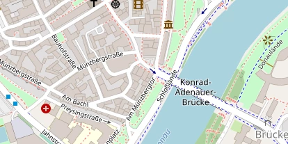 Location auf Satellitenbild