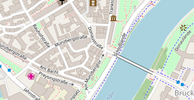 Location auf Satellitenbild