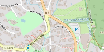 Location auf Satellitenbild