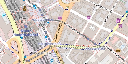 Location auf Satellitenbild