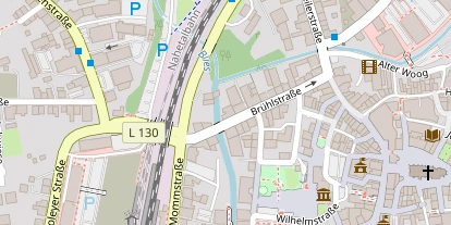 Location auf Satellitenbild