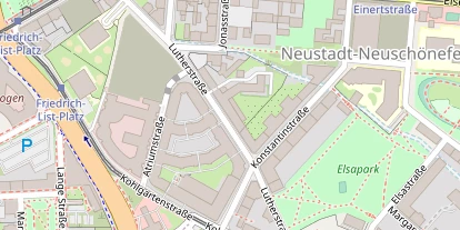 Location auf Satellitenbild