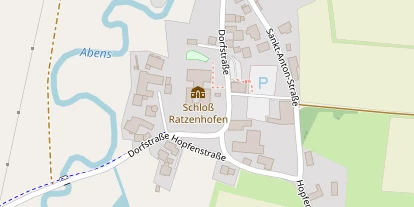 Location auf Satellitenbild