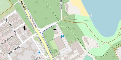 Location auf Satellitenbild