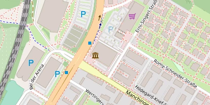 Location auf Satellitenbild