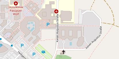 Location auf Satellitenbild
