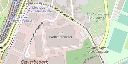 Location auf Satellitenbild