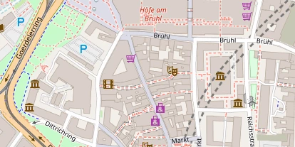 Location auf Satellitenbild