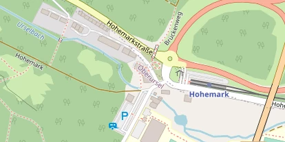 Location auf Satellitenbild