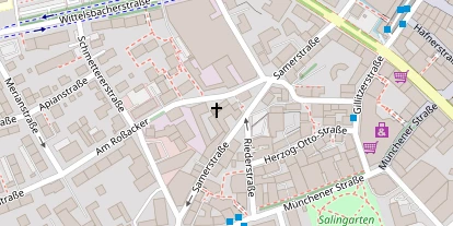 Location auf Satellitenbild