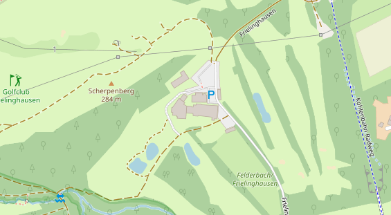 Location auf Satellitenbild