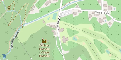 Location auf Satellitenbild