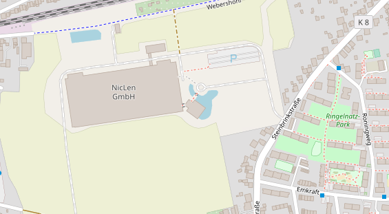 Location auf Satellitenbild