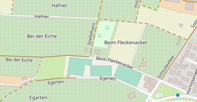 Location auf Satellitenbild