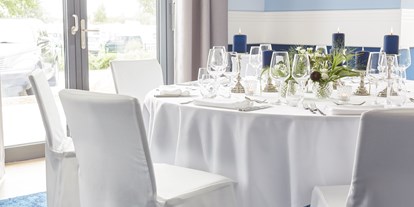 Eventlocation - geeignet für: Trauung - Nordsee - Alle unsere Veranstaltungsräume sind wie das gesamte Hotel mit Liebe zum Detail eingerichtet und überzeugen mit nordisch-frisch-gemütlichem Flair! - Küstenperle Strandhotel & Spa