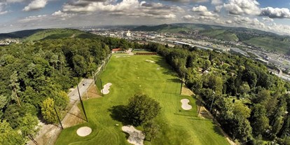 Eventlocation - Raumgröße: bis 100 qm - GolfKultur Stuttgart von oben - GolfKultur Stuttgart