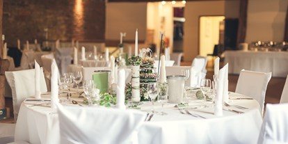 Eventlocation - geeignet für: Hochzeit - Aachen - Tischdekoration Tenne - Haus Kambach