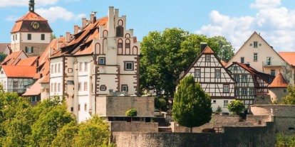 Eventlocation - geeignet für: Geburtstag - Murrhardt - Ansicht der Trutzveste / Schloss Vellberg - Museumsgasthof Ochsen