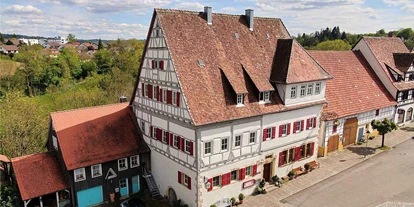 Eventlocation - geeignet für: Hochzeit - Stimpfach - Außenansicht Location Museumsgasthof - Museumsgasthof Ochsen