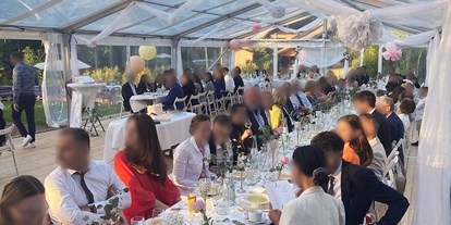 Eventlocation - Gastronomie: Eigenes Catering möglich - Goslar - transparentes Eventzelt am Wolfstein