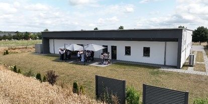 Eventlocation - Inventar: Spülmaschine - Stuttgart / Kurpfalz / Odenwald ... - Unsere Location - Blickrichtung Terrasse/Garten - Eventhaus Boger