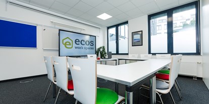 Eventlocation - München - Unser kleinster Konfernezraum in den ecos work spaces für 11-22 Personen je nach Möblierung bei 333 qm - ecos work spaces München