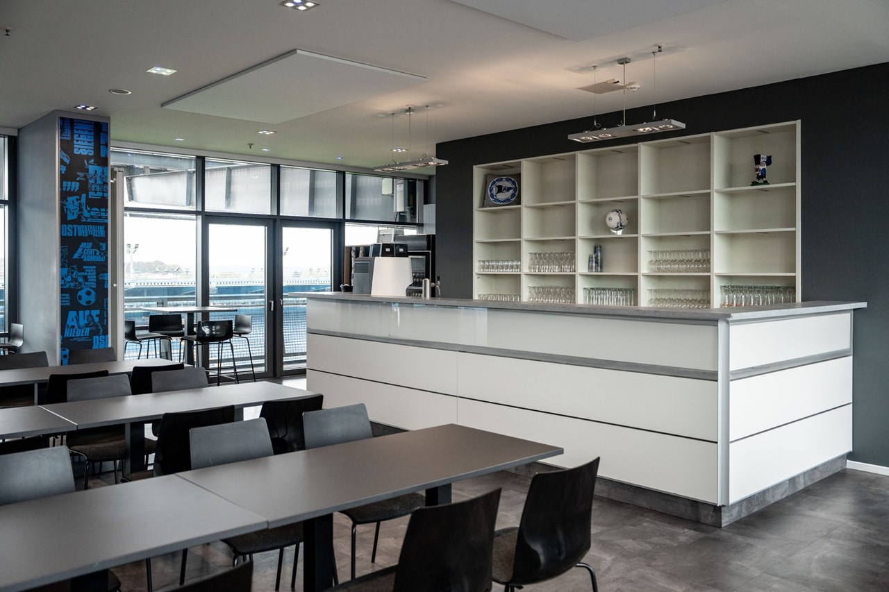 SchücoArena Hier finden sie all unsere Räume mit Beschreibungen Club 1905 Loge