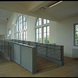 Location: Brücke zwischen Galerie I und Galerie II  - MVG Museum München