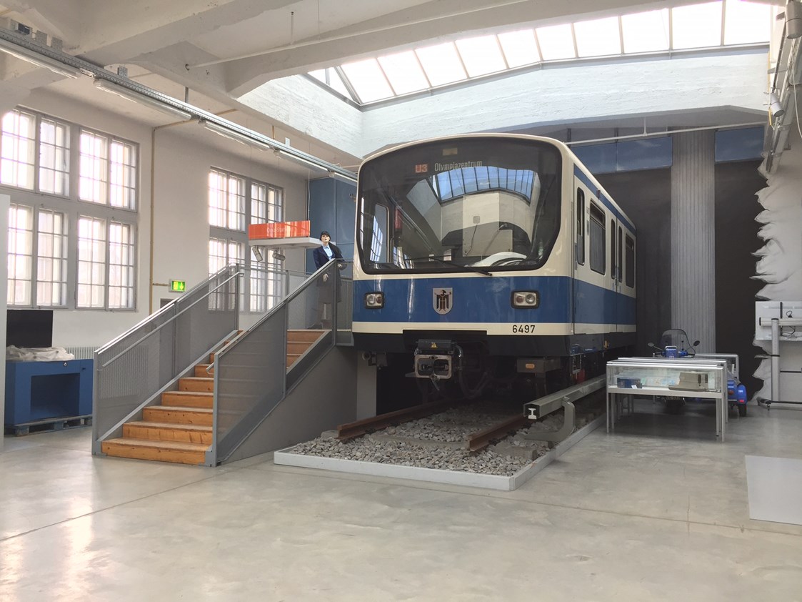 Location: Ubahn-Simulator  - MVG Museum München