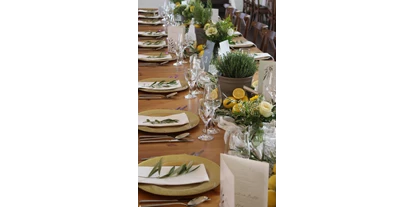 Eventlocation - PLZ 73614 (Deutschland) - NOLI Event Location -  Deco & Styling Service
Tuscany Style Wedding / Hochzeit Toskana Stil mit Duft von Zitronen / Kräutern / Olivenzweigen  - NOLI Event & Wedding Location