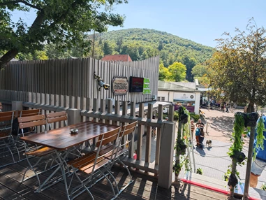 Location: Burgterasse - Zu Gast bei König Heinrich IV