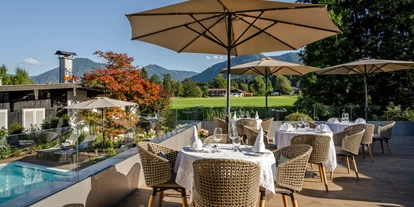 Eventlocation - Bad Wiessee - Terrasse  - Boutique Hotel Relais-Chalet Wilhelmy Hotel